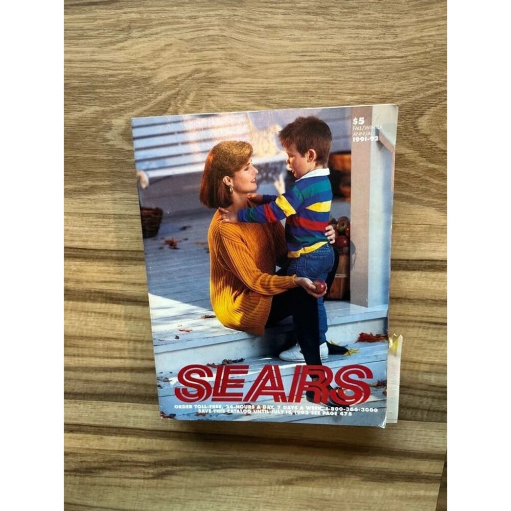 Sears 1991-1992 Fall Winter Catalog Vintage 1603 pgs
